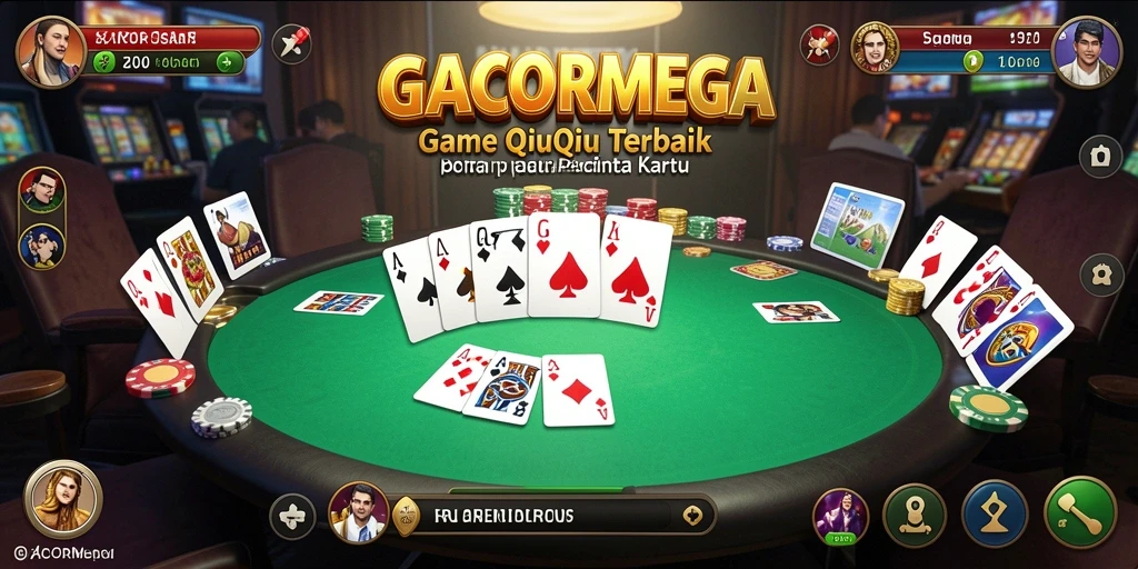Screenshot gameplay QiuQiu yang seru di GACORMEGA.