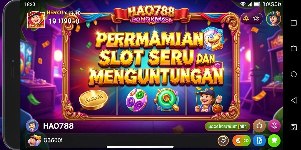 Tampilan gameplay HAO788 yang menarik dan mendebarkan.