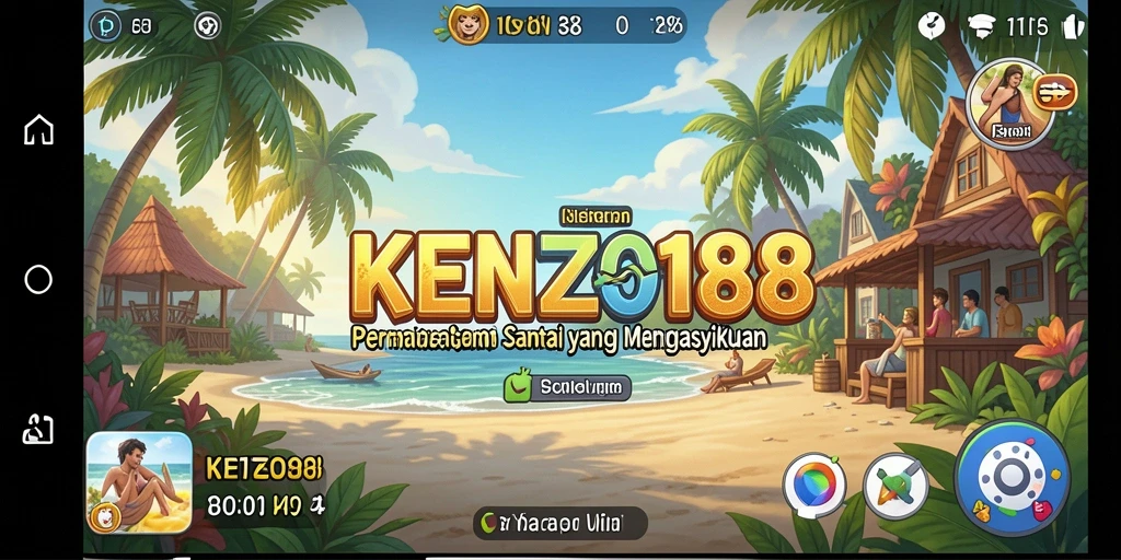 Tampilan permainan <strong>KENZO188</strong> yang menarik dan penuh warna.