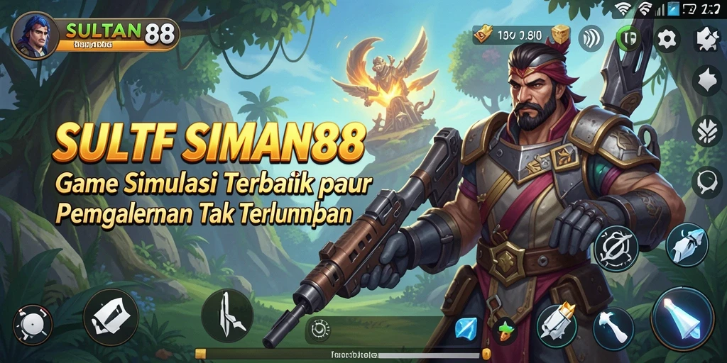 Tampilan seru gameplay SULTAN88 dengan interaksi karakter dan manajemen sumber daya.