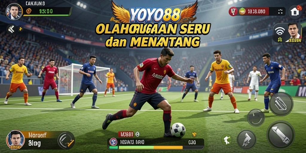 Screenshot gameplay YOYO88 yang menampilkan keseruan olahraga.
